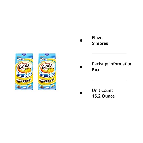Pepperidge Farm Goldfish Baked Whole Grain Graham Snacks 6.6oz, 2 Pack