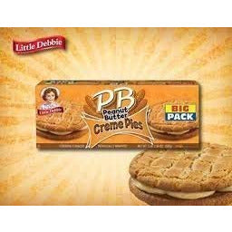 Little Debbie Peanut Butter Creme Pies 18.39 Oz (6 Boxes) by Little Debbie