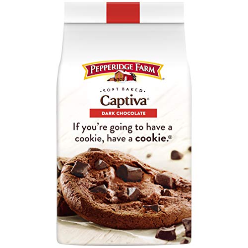 Pepperidge Farm Soft Baked Captiva Dark Chocolate Brownie Cookies