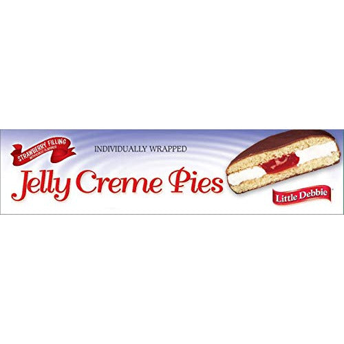 Little Debbie Jelly Creme Pies 9.8 Oz (16 Boxes)