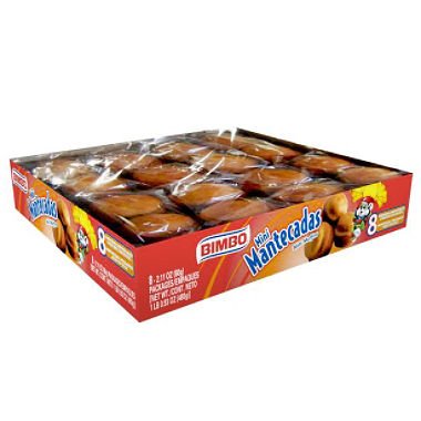 Bimbo Mini Mantecadas - 8/2.11 oz. (Pack of 6)