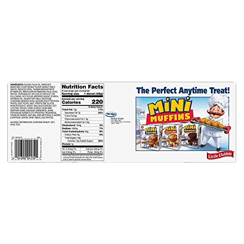 Little Debbie Snacks Donut Sticks, 6-Count Box (Pack of 6)