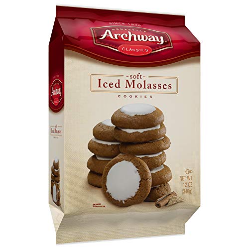 Archway Iced Molasses Cookies, 12 Ounce Bags (2 Pack)