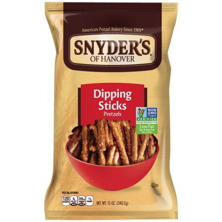 PACK OF 10 - Snyder's of Hanover Dipping Pretzel Sticks, 12 Oz