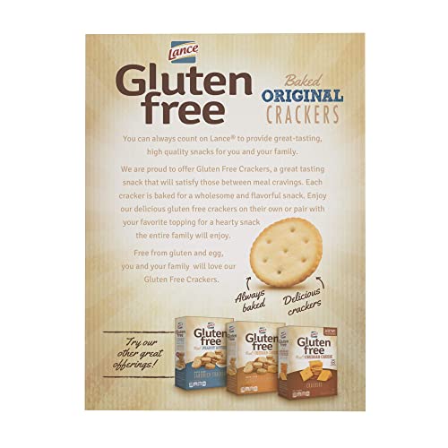 Lance Gluten Free Original Crackers 3 boxes