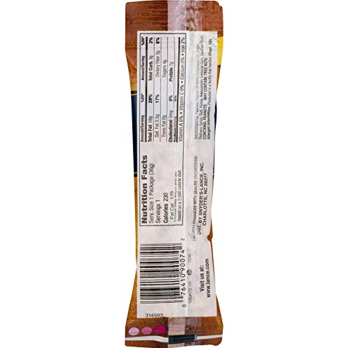 Lance Honey Roasted Peanuts 1.269oz Snack bags
