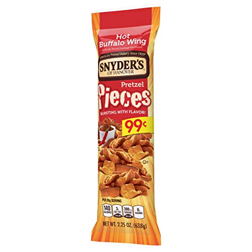Snyder of Hanover Hot Buffalo Wing Pieces 2.25 Oz (Pack of 9)