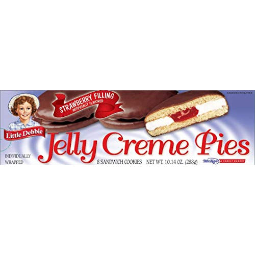Little Debbie Jelly Creme Pies 9.8 Oz (16 Boxes)