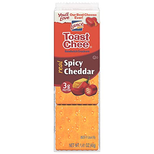 Lance Toast Chee Spicy Cheddar Sandwich Crackers (4 pack)