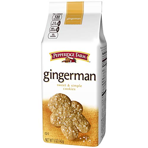 Pepperidge Farm Cookies, Homestyle, Gingerman, 5 oz, (pack of 2)
