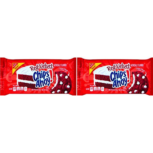 NEW Chips Ahoy! Red Velvet Filled Soft Cookies 9.6 Oz