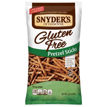 Snyder's of Hanover Gluten Free Pretzel Sticks - 8 oz - 2 pk