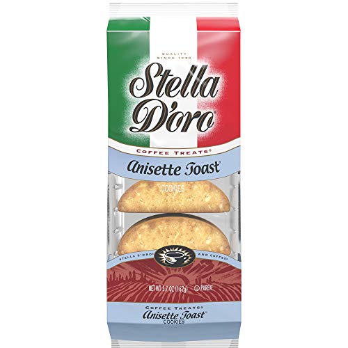 Stella D'oro, Anisette Toast, 5.7oz Bag (Pack of 6)