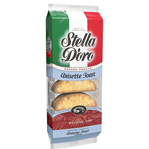 Stella D'oro, Anisette Toast, 5.7oz Bag (Pack of 6)