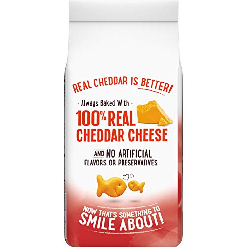 Goldfish Crackers, Baked Snack, Pizza, 6.6 Oz. (Pack of 4)