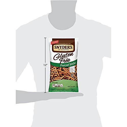 Snyder's of Hanover All Natural Gluten-Free Pretzel Sticks (Pack of 2)
