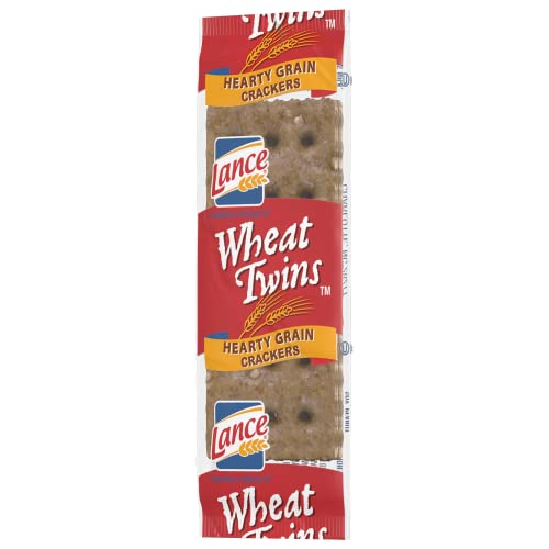 Lance Wheat Crackers, Wheat Twins Single Serve, 500 Count