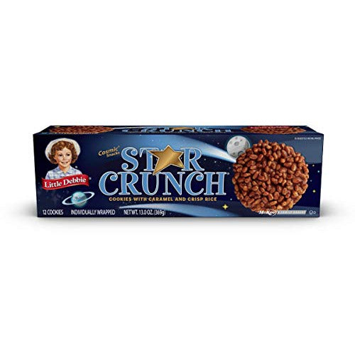 Little Debbie Star Crunch Cosmic Snacks 26.4 Oz (3 Boxes) by Little Debbie