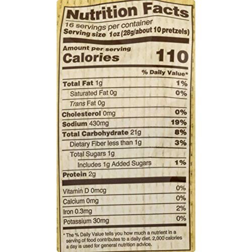 Utz Thin Pretzels, 16 Ounce (4 Pack)