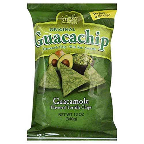 El Sabroso Guacachip, Guacamole Flavored Tortilla Chips