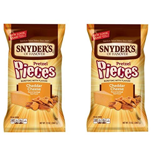 Snyder's of Hanover Pretzel Pieces - Cheddar Cheese - 11.25 oz - 2 pk