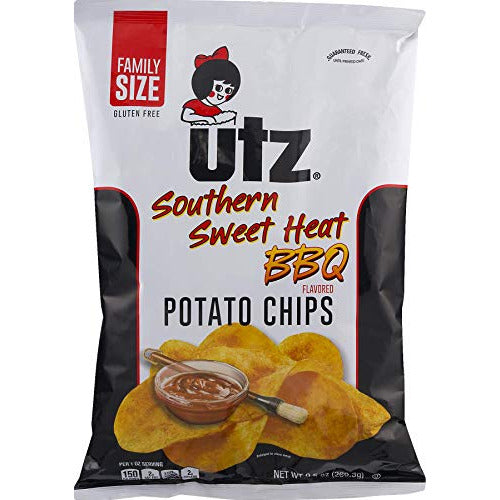 Utz Sweet Heat Chips 9.5 Oz Pack of 3