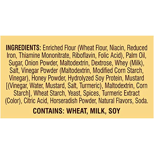 Pretzel Pieces, Honey Mustard and Onion, 8 Ounce Bag