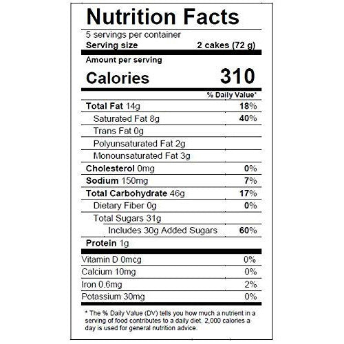 Little Debbie Fall Party Cakes, 30 Twin Wrapped Cakes, 12.77 (Pack of 6), Vanilla, 76.5 Oz