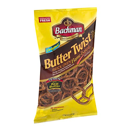 Bachman Butter Twist Pretzels 10oz. (4 Pack)