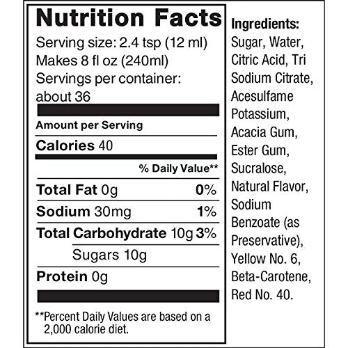 SodaStream Orange, 440ml 2 Pack, 14.8 Fl Oz