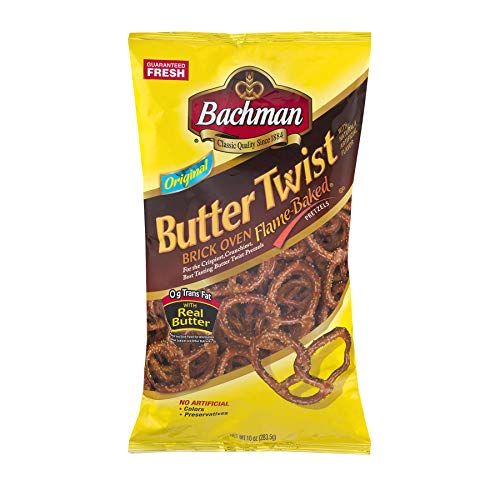 Bachman Butter Twist Pretzels 10oz. (4 Pack)