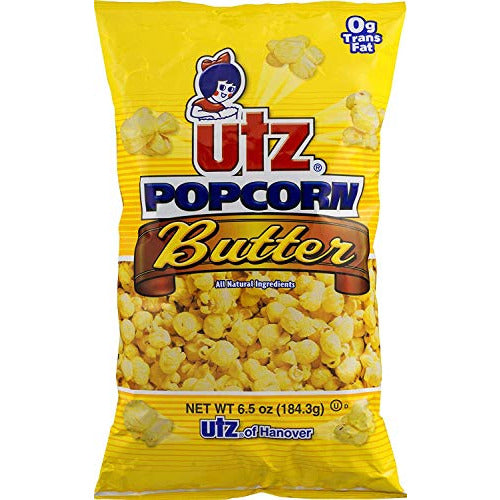 Utz Butter Popcorn, 6.5 Ounce (Pack of 12)