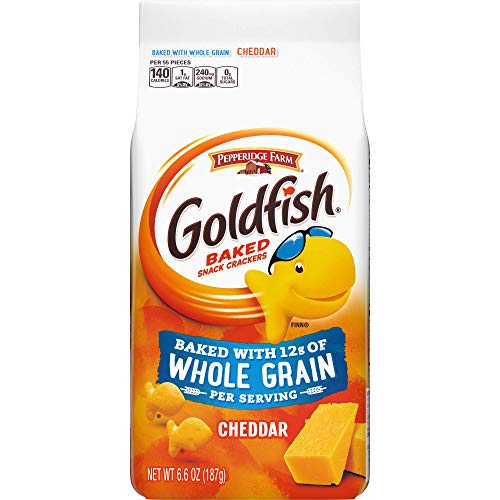 Pepperidge Farm Goldfish Whole Grain Cheddar (Pack of 4)
