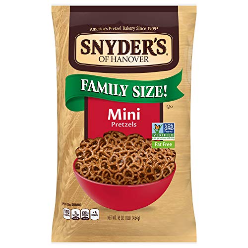 Snyder's Mini Pretzels 16oz (Bag of 4)