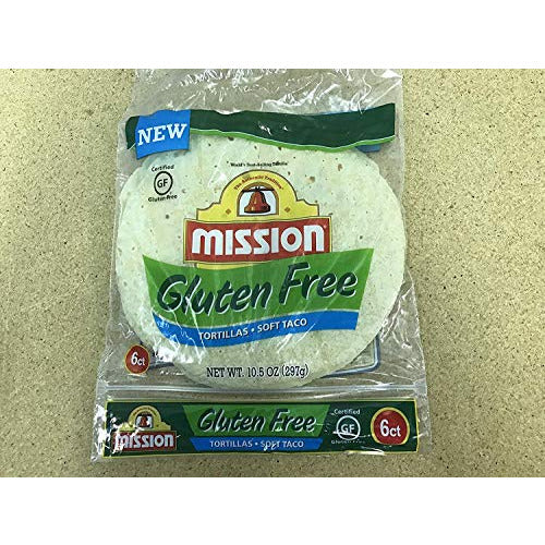 Mission Gluten Free Soft Taco Tortillas 10.5 Oz. / 6ct (Pack of 6)