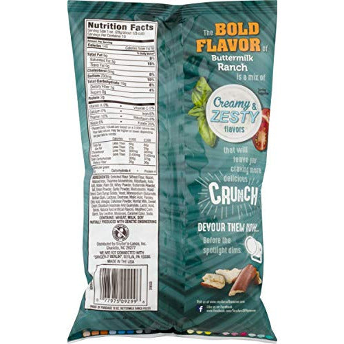 Snyder's of Hanover, Buttermilk Ranch Pretzel Pieces, 11.25oz Bag (Pack of 3)