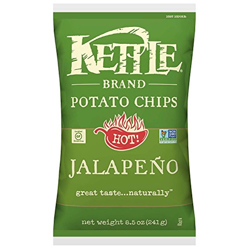 Kettle Brand Jalapeno Chip, 9-ounces (Pack of6)