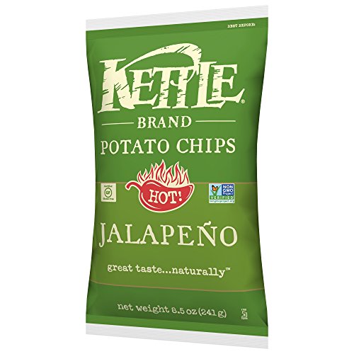 Kettle Brand Jalapeno Chip, 9-ounces (Pack of6)