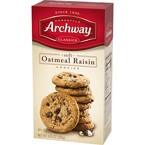 Archway Home Style Cookies, Oatmeal Raisin, 9.25oz, (2 Pack)