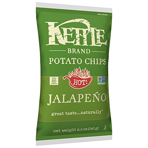 Kettle Brand Jalapeno Chip, 9-ounces (Pack of6)