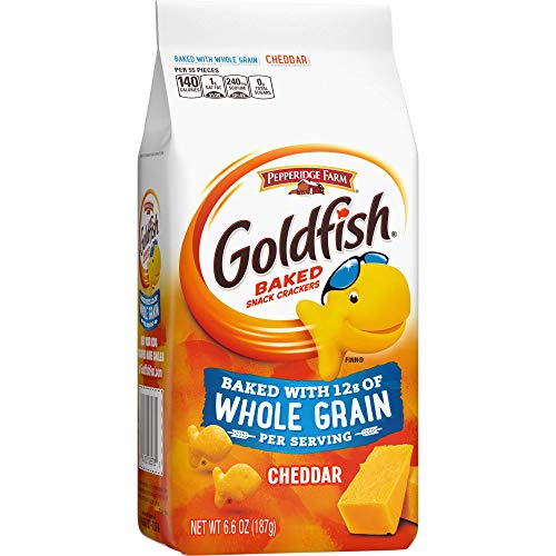 Pepperidge Farm Goldfish Whole Grain Cheddar (Pack of 4)
