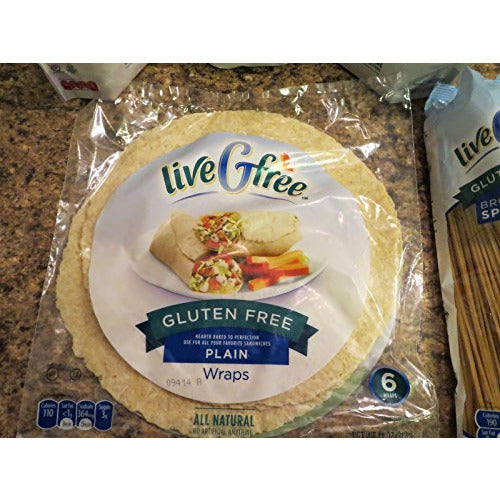 Gluten Free Plain Taco Tortilla Wraps (6 pack)