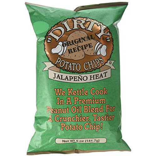Dirty Potato Chips Jalapeno Heat (12x5 Oz)