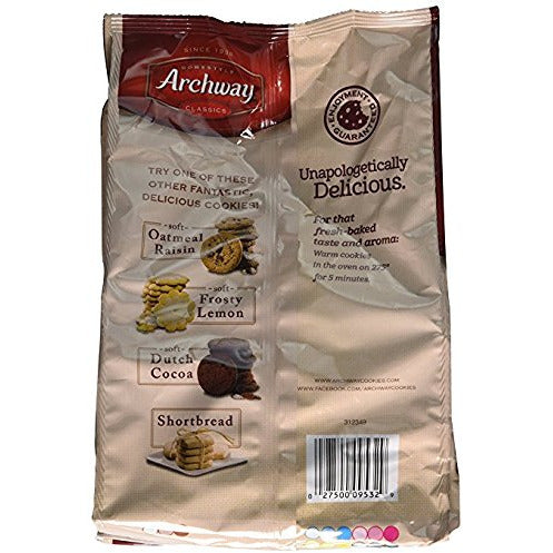 Archway Iced Molasses Cookies, 12 Ounce Bags (4 Pack)