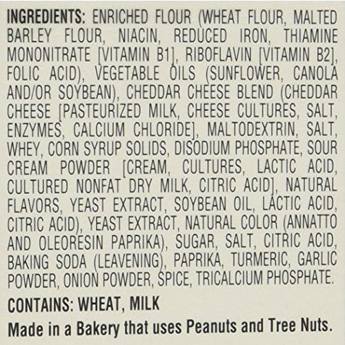 Stauffer's, Whales, Baked Cheddar Snack Crackers, 7oz Box (Pack of 4)