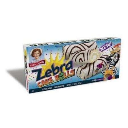 Little Debbie Zebra Cake Rolls (4 Boxes)