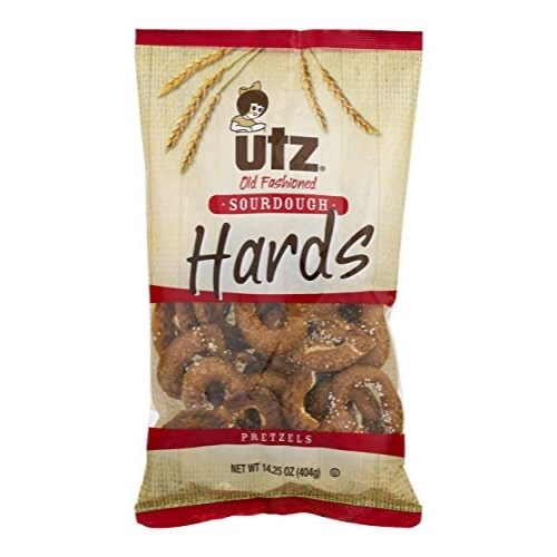 UTZ Sourdough Hard Pretzels 16 Ounces - Pack of 10
