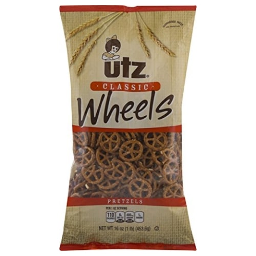 Utz Classic Wheels Pretzels 16 oz. Bag