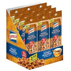 Lance Honey Roasted Peanuts 1.269oz Snack bags