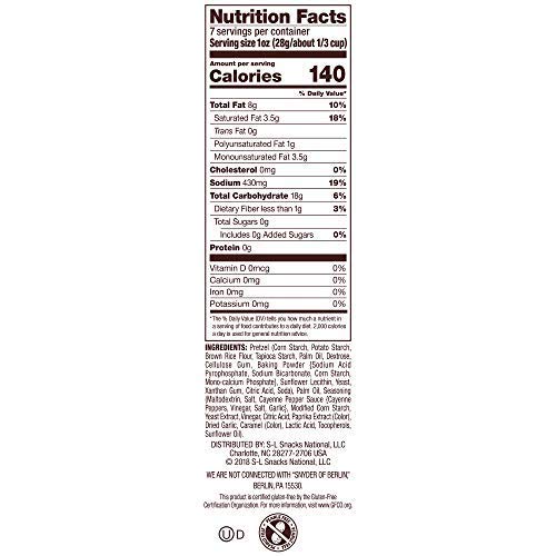 Snyder's Gluten Free Hot Buffalo Wing Pretzels 7oz